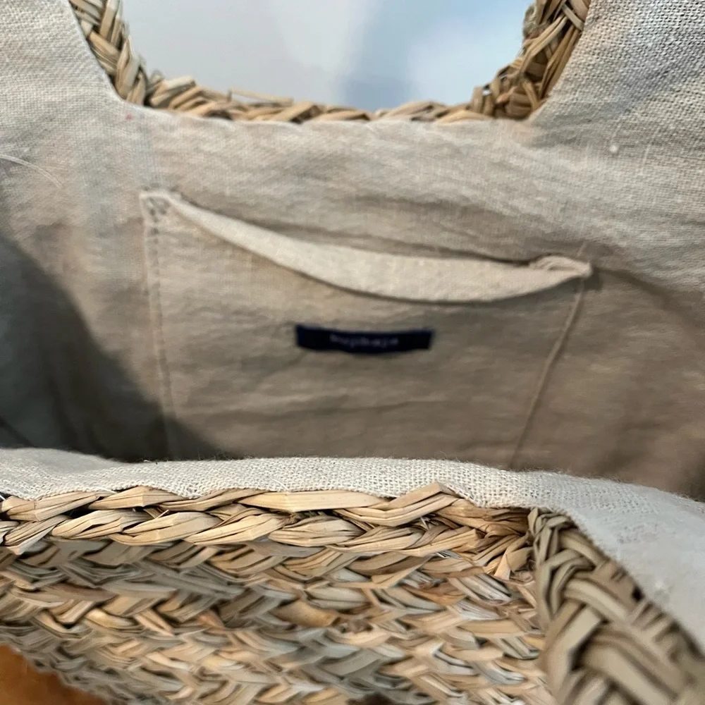 Buji Baja classic Straw Bag - Picture 5 of 6